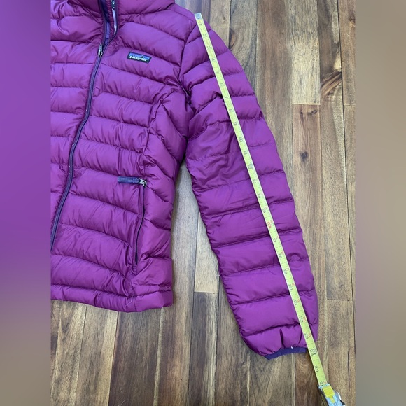 Patagonia Quilted Jacket purple girls XL - Picture 6 of 9